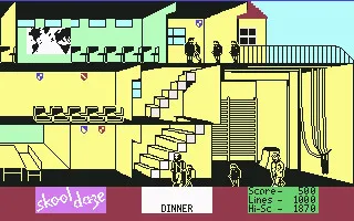 Backdrop artwork for Skool Daze