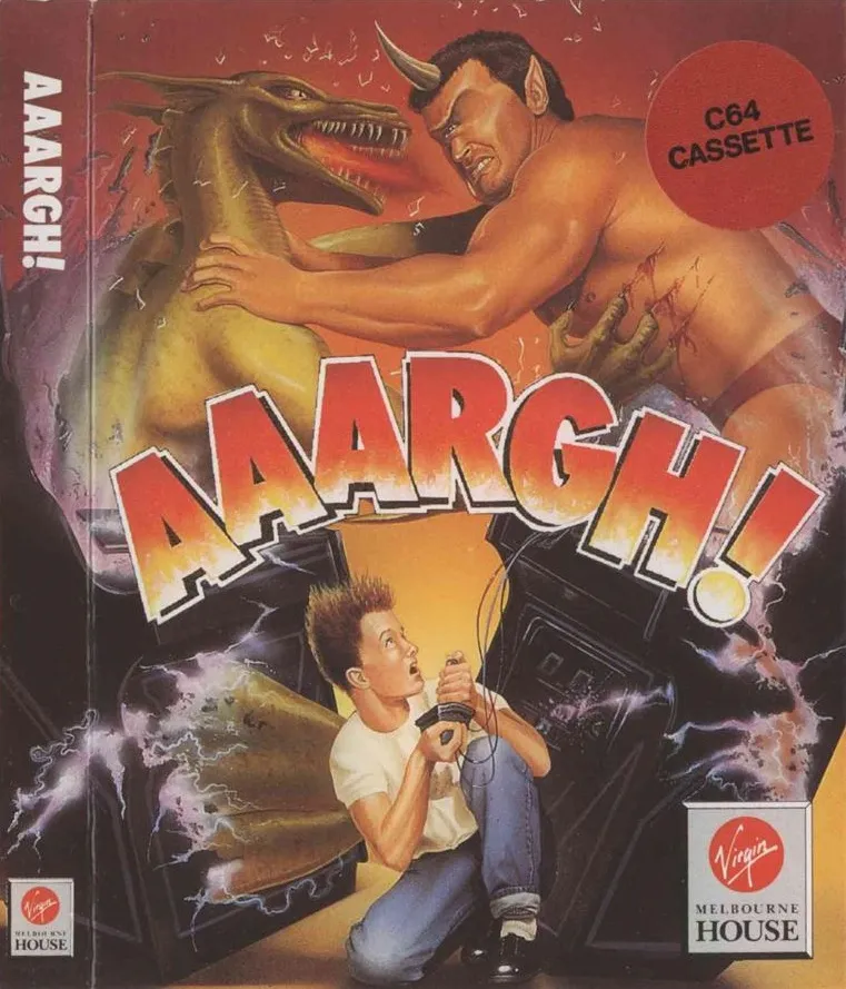 Aaargh! cover art for Commodore 64