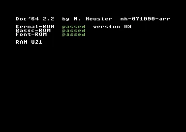 Doc'64 title screen