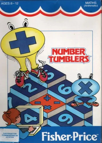 Number Tumblers cover art for Commodore 64