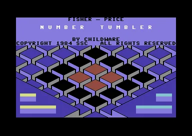Number Tumblers title screen