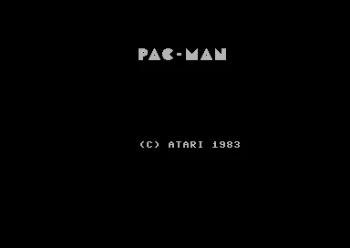 Pac-Man title screen