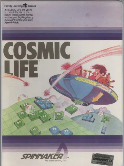 Cosmic Life cover art for Commodore 64