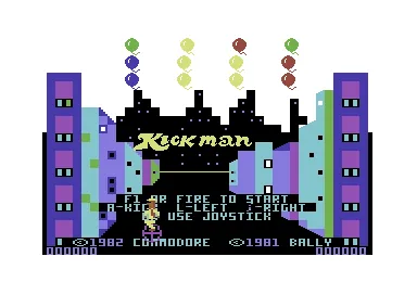 Kickman (World) (v03) (MAX) title screen