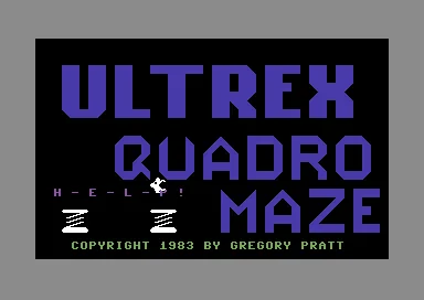 Ultrex Quadro Maze title screen