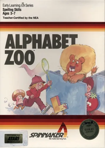 Alphabet Zoo cover art for Commodore 64