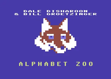Alphabet Zoo title screen