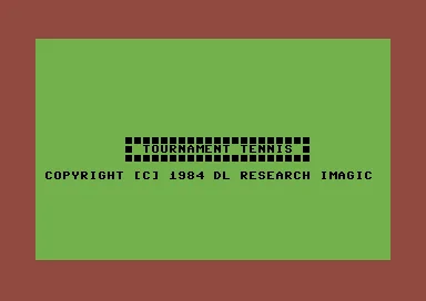 Tennis (USA) (VICE) title screen