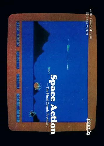 Space Action cover art for Commodore 64