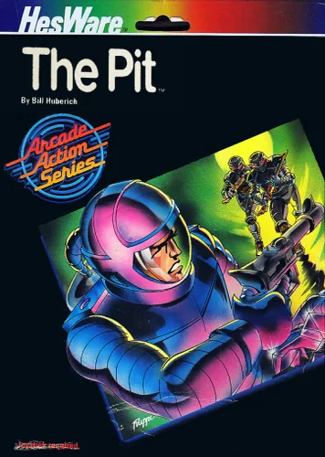 The Pit cover art for Commodore 64