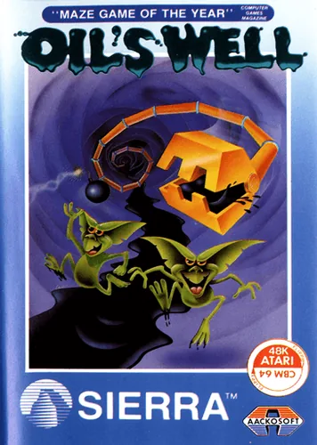 Oil's Well cover art for Commodore 64