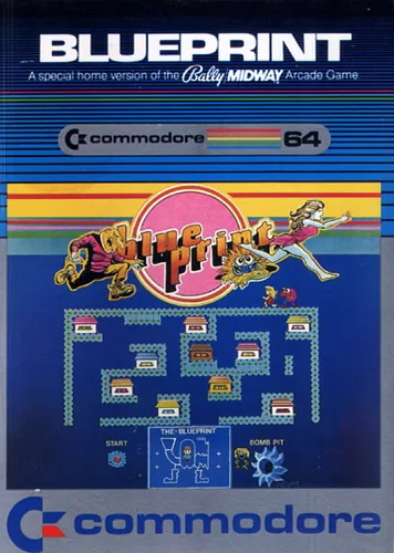 Blueprint cover art for Commodore 64