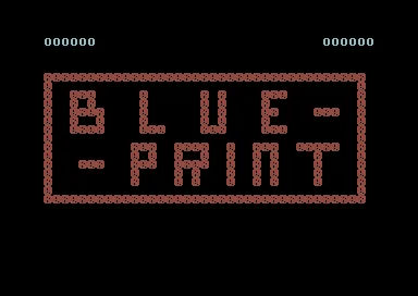 Blueprint title screen