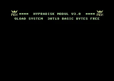 Hypra-Disk-Modul II title screen