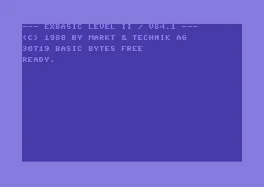 Backdrop artwork for ExBASIC Level II