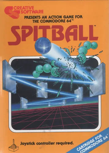 Spitball cover art for Commodore 64