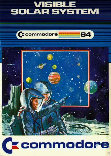Visible Solar System, The (USA, Europe) (MAX) cover art for Commodore 64