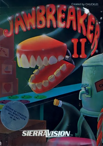 Jawbreaker cover art for Commodore 64