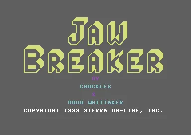 Jawbreaker title screen