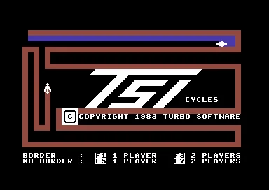 Laser Cycles title screen