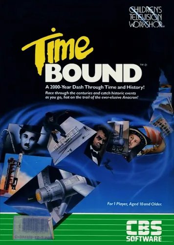 Timebound cover art for Commodore 64