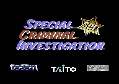 Chase H.Q. II - Special Criminal Investigation title screen