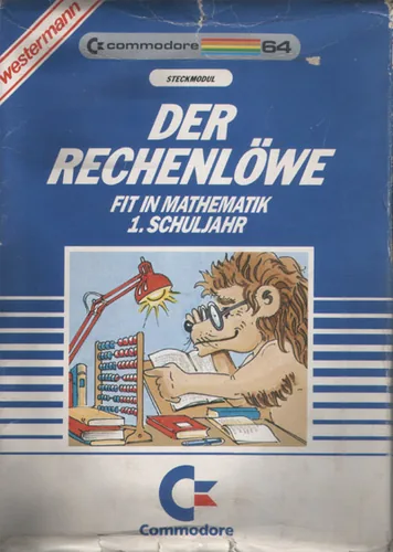 Rechenlowe, Der - Fit in Mathematik - 1. Schuljahr cover art for Commodore 64
