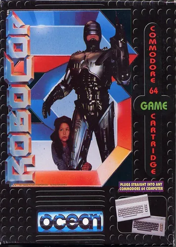 RoboCop 3 cover art for Commodore 64