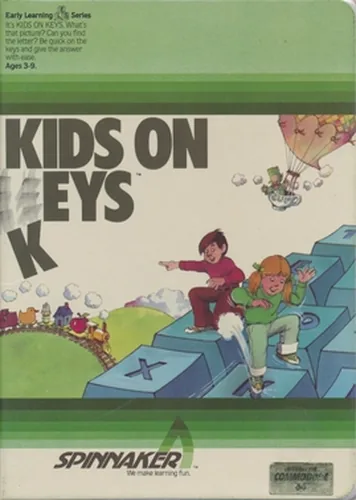 Kids on Keys cover art for Commodore 64