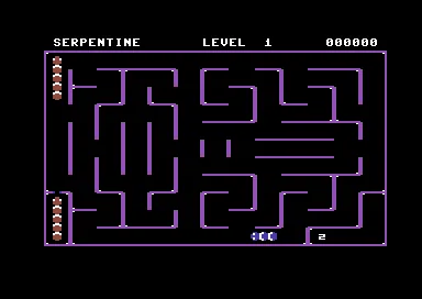 Serpentine title screen