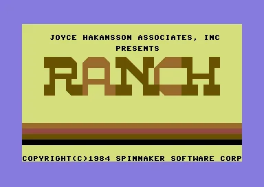 Ranch title screen