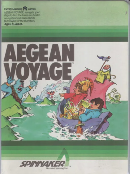 Aegean Voyage cover art for Commodore 64
