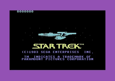 Star Trek - Strategic Operations Simulator title screen