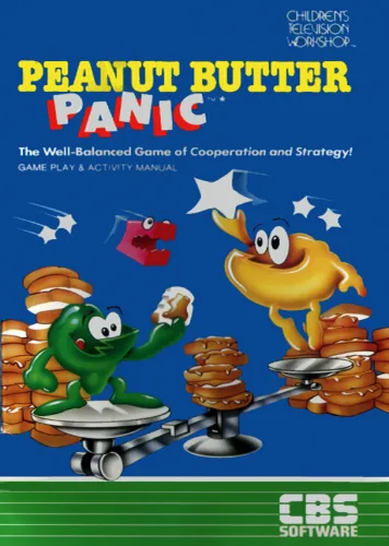 Peanut Butter Panic cover art for Commodore 64