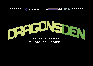 Dragonsden title screen