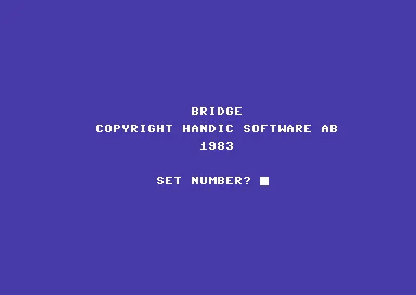 Bridge 64 title screen