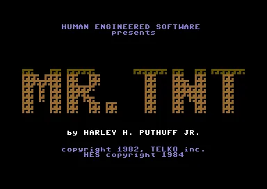 Mr. TNT title screen