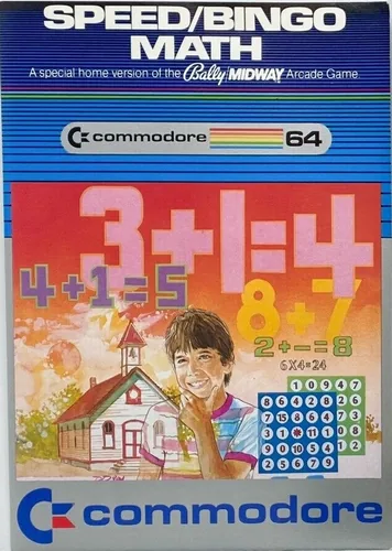 Speed Math & Bingo Math (USA, Europe) (v01) (MAX) cover art for Commodore 64