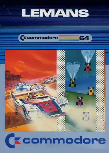 LeMans (USA, Europe) (MAX) cover art for Commodore 64