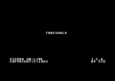 Threshold title screen