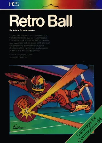 Retro Ball cover art for Commodore 64