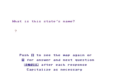 Backdrop artwork for States and Capitals Tutorial