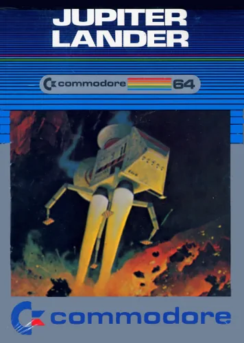 Jupiter Lander (World) (v02) (MAX) cover art for Commodore 64