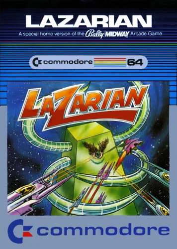 Lazarian cover art for Commodore 64