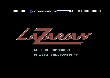 Lazarian title screen