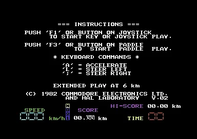 Road Race (Japan) (v02) (MAX) title screen