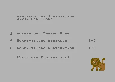 Rechenlowe, Der - Fit in Addition und Subtraktion - 3.-4. Schuljahr title screen