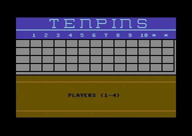 Tenpins title screen