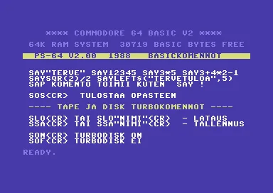 PS-64 (Finland) title screen