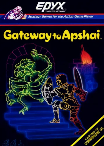 Gateway to Apshai cover art for Commodore 64